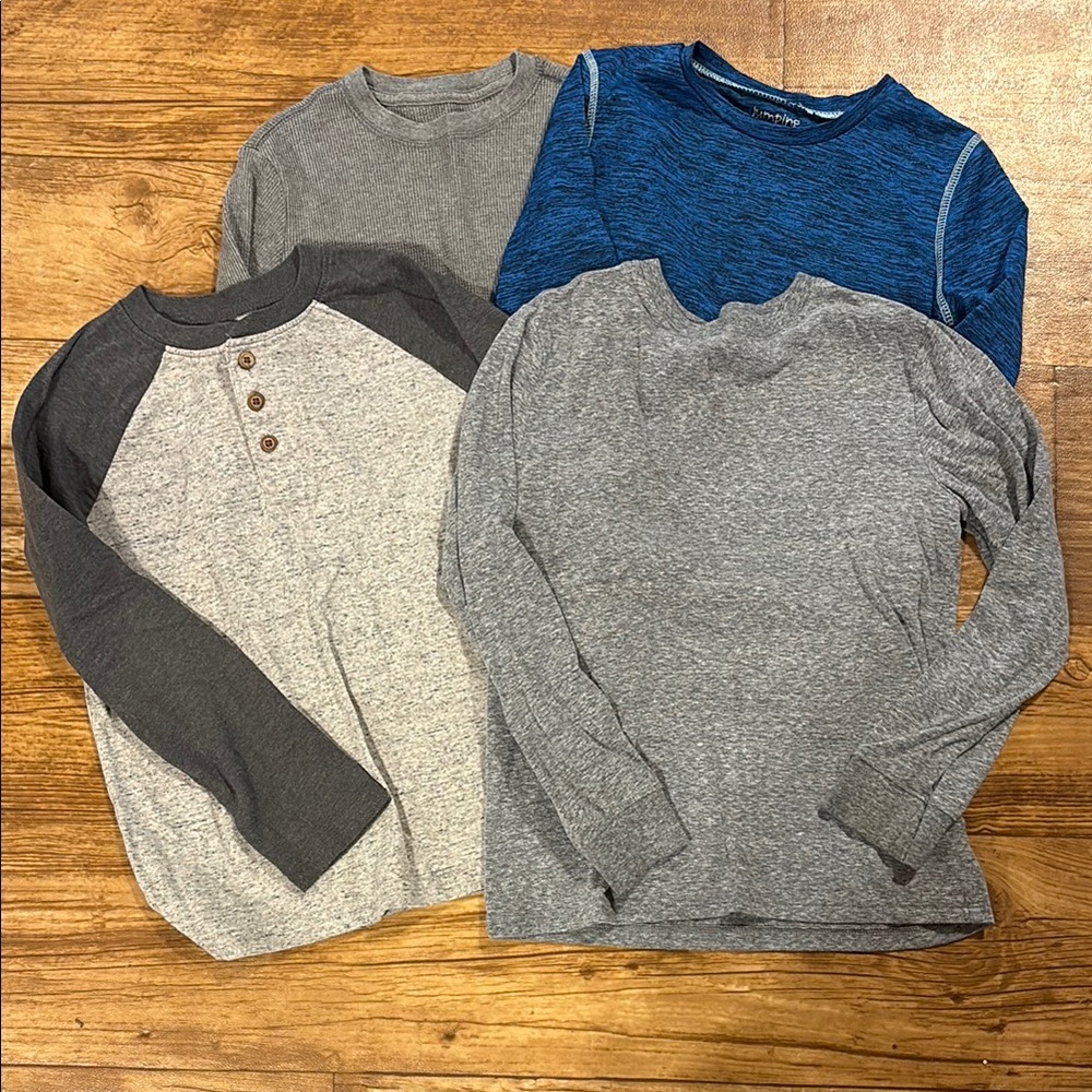 Boys Size 7 Long Sleeve T-shirt Bundle